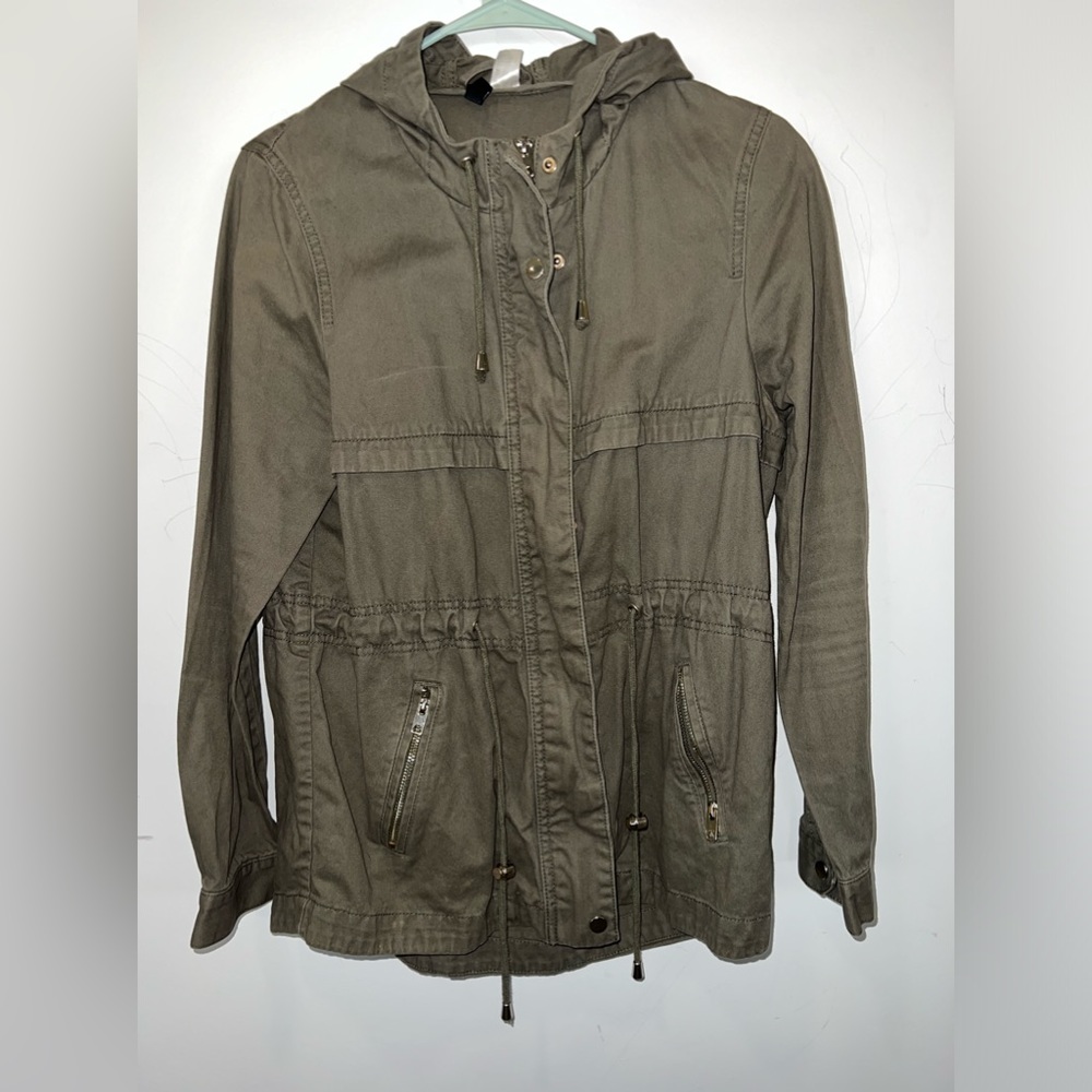 Army green jacket